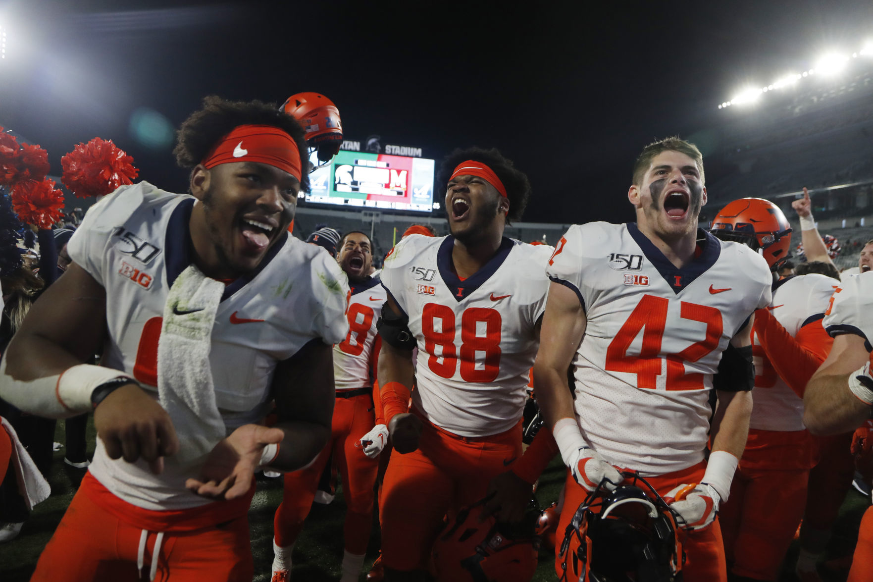 Illinois Michigan St Football